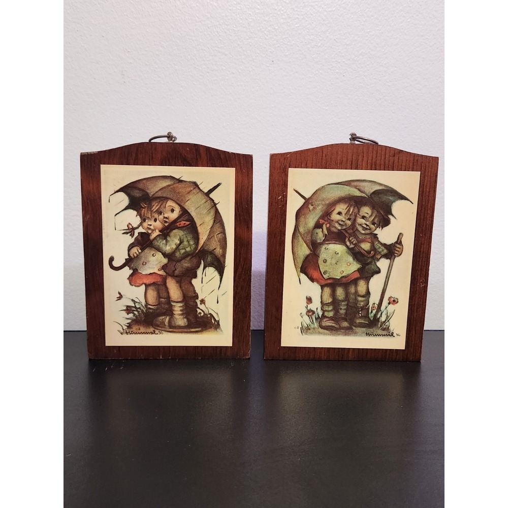 Hummel Pictures (2) Manchester Wood Handcrafted in Vermont Wall art